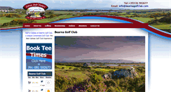 Desktop Screenshot of bearnagolfclub.com